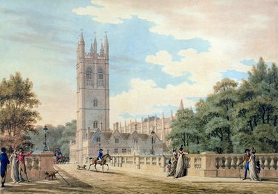 Magdalen College von Thomas Malton Jnr.